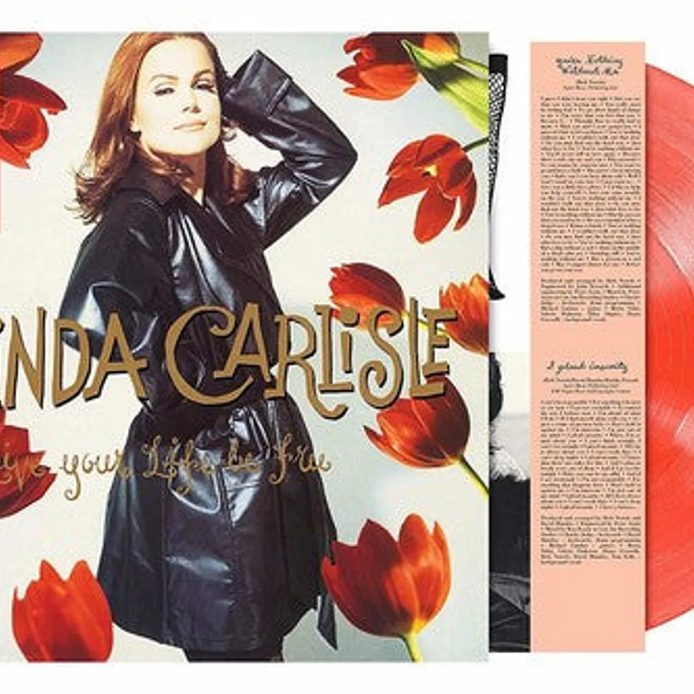 Belinda Carlisle LP Vinyl - Live Your Life Be Free (Coloured Vinyl) (Uk)