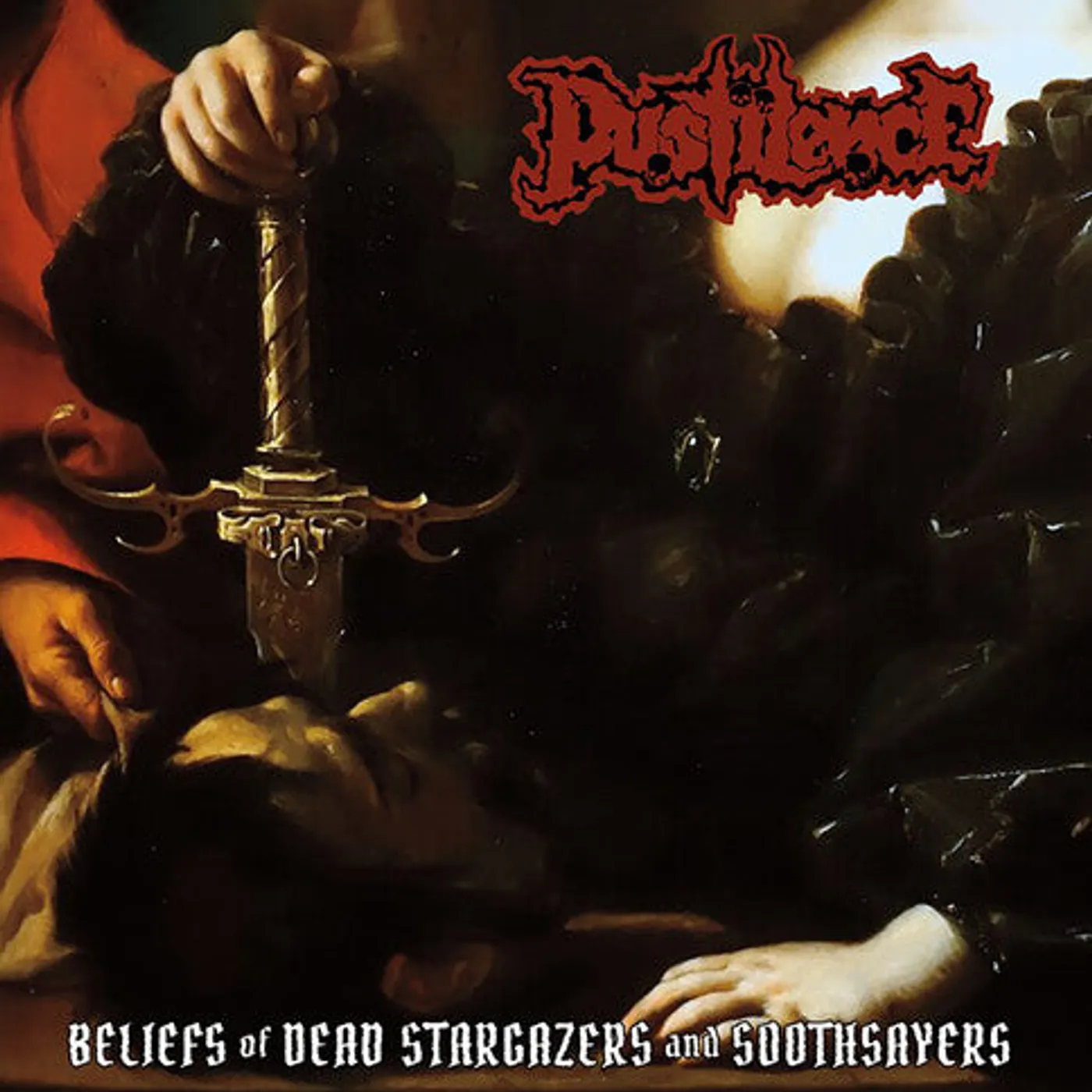 Pustilence LP Vinyl - Beliefs Of Dead Stargazers And Soothsayers