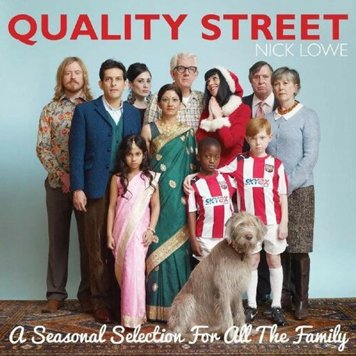 Nick Lowe LP Vinyl - Quality Street: A Seasonal Selection For The Whole