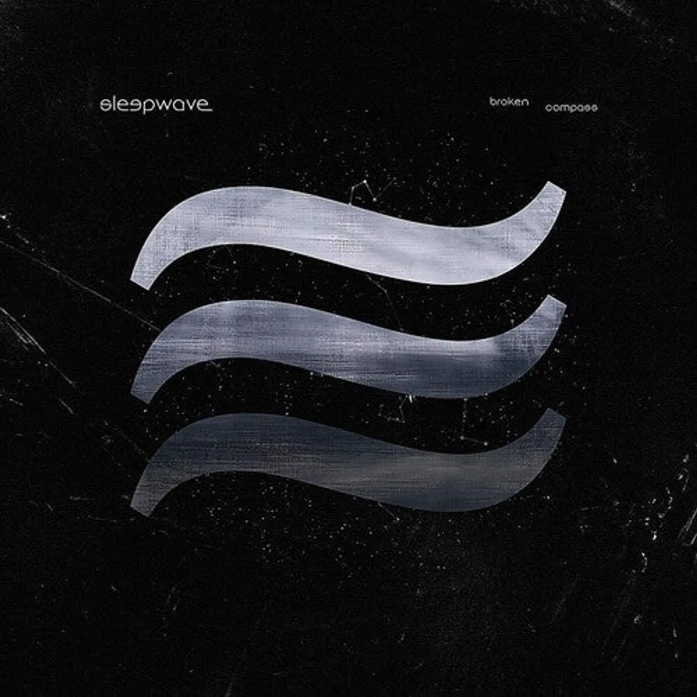 Sleepwave LP Vinyl - Broken Compass (Trans Blue/Blk) (Blk) (Blue)