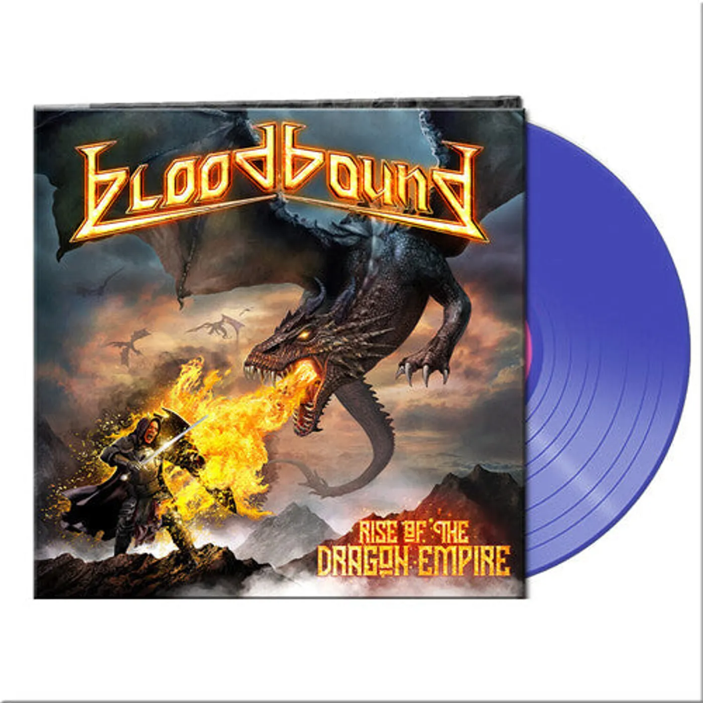 Bloodbound LP Vinyl - Rise Of The Dragon Empire - Blue (Blue) (Cvnl)