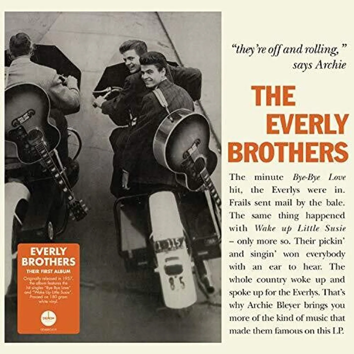 The Everly Brothers LP Vinyl - Everly Brothers (Coloured Vinyl) (Ltd) (Wht) (Uk)