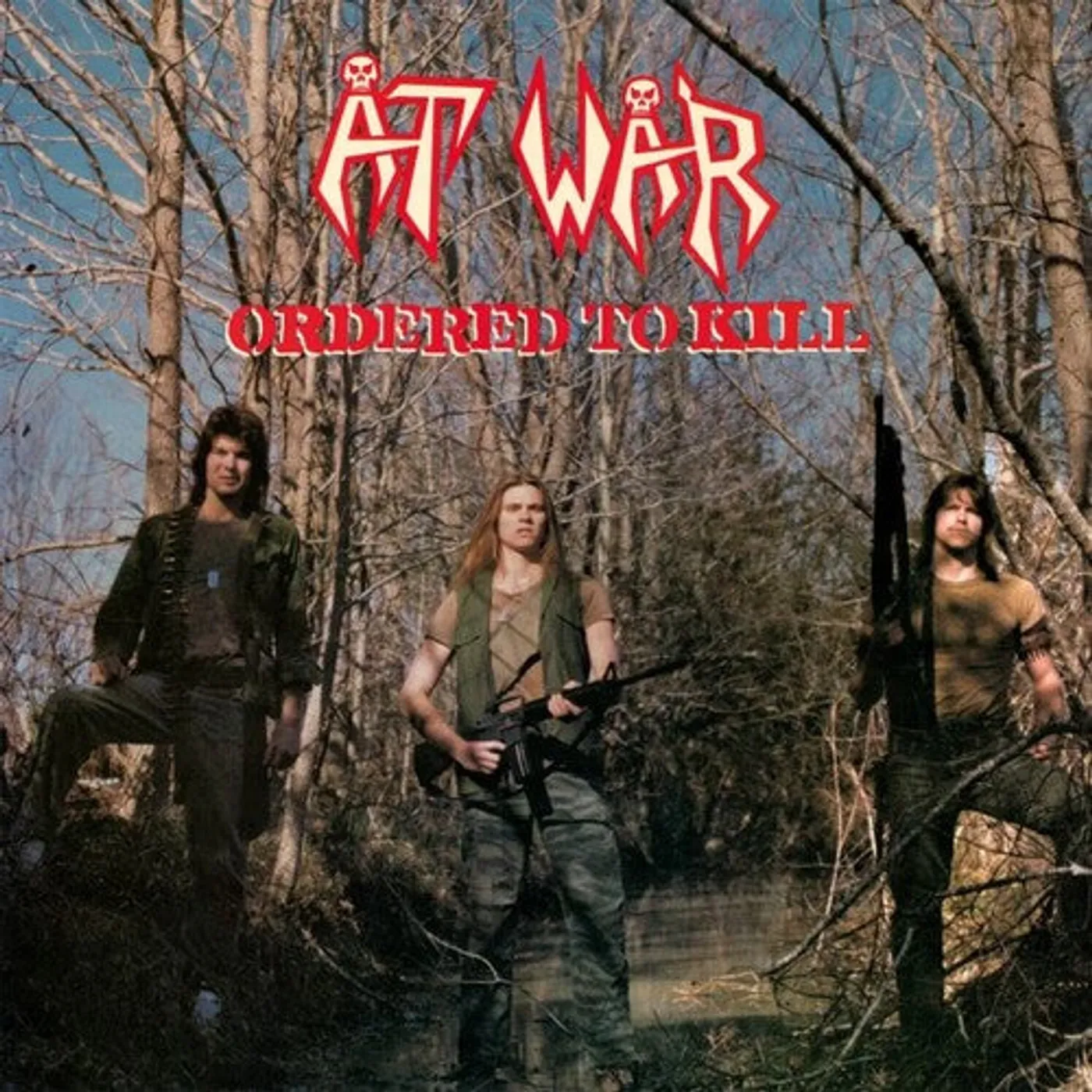 At War LP Vinyl - Ordered To Kill - Camouflage Splatter (Coloured Vinyl)