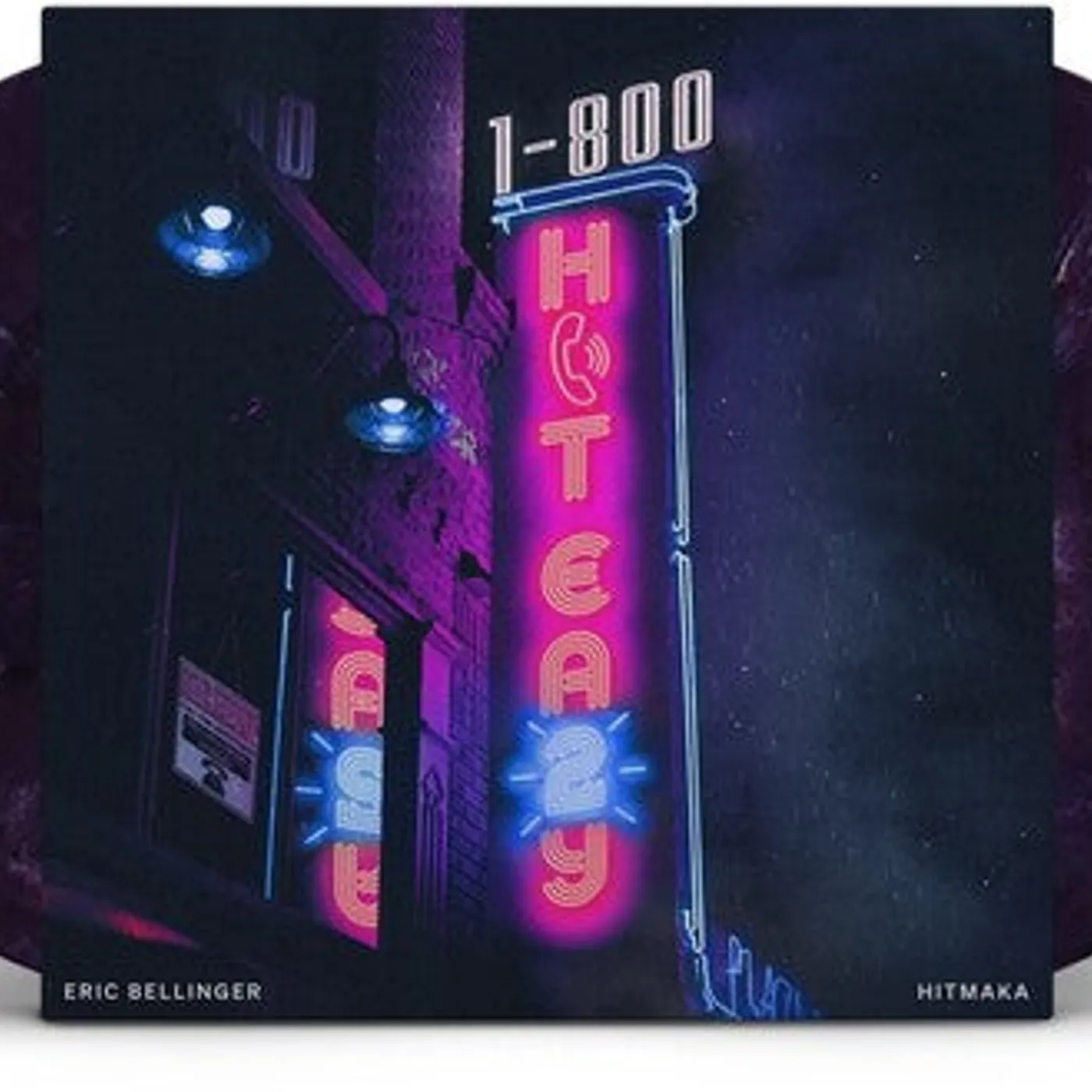 Eric Bellinger LP Vinyl - 1-800-Hit-Eazy: Line 1 & 2 (Coloured Vinyl) (Gate Fold) (Purp)