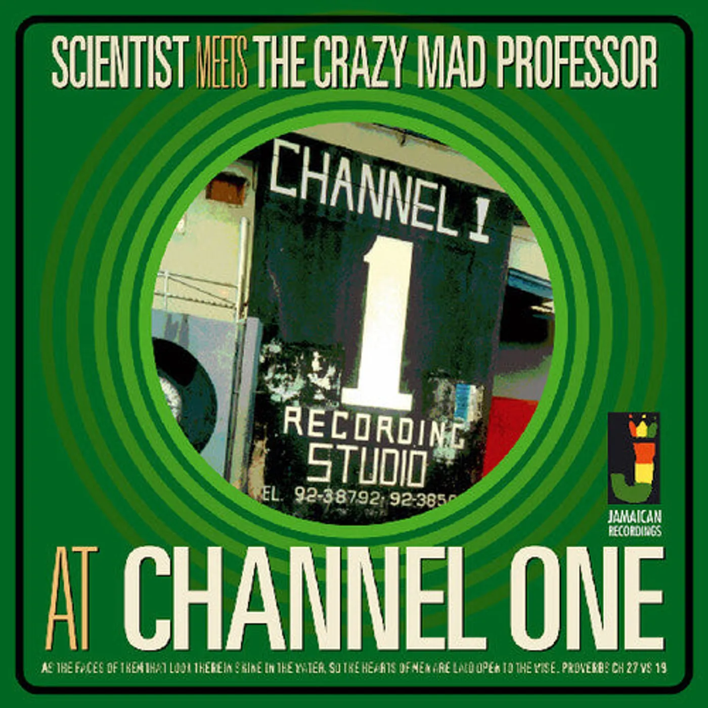 Mad Professor meets Scientist LP Vinyl - At Channel One (Ogv)