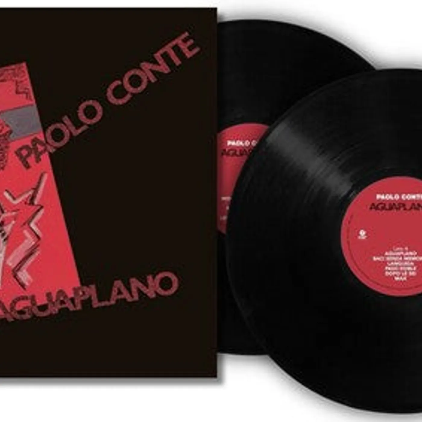 Paolo Conte LP Vinyl - Aguaplano (Ita)