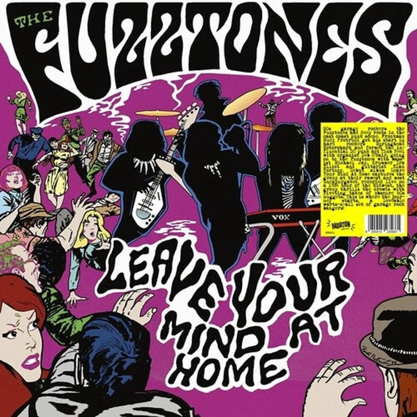 The Fuzztones LP Vinyl - Leave Your Mind At Home