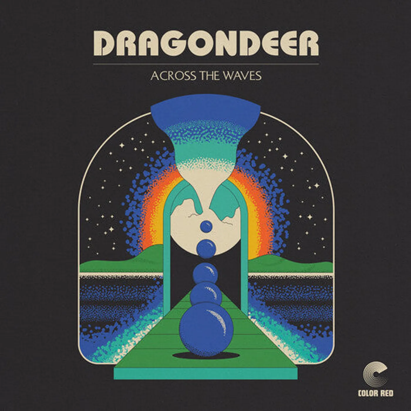 Dragondeer LP Vinyl - Across The Waves (Blk) (Ogv)