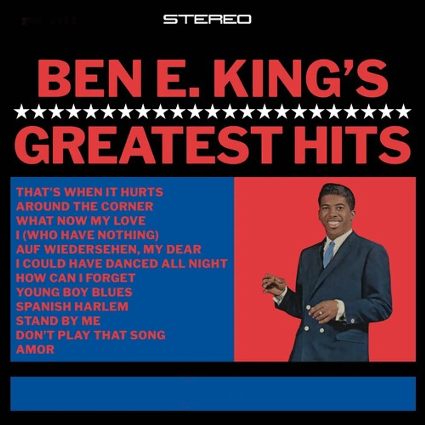Ben E. King LP Vinyl - Greatest Hits - Stand By Me (Coloured Vinyl) (Ltd) (Red)