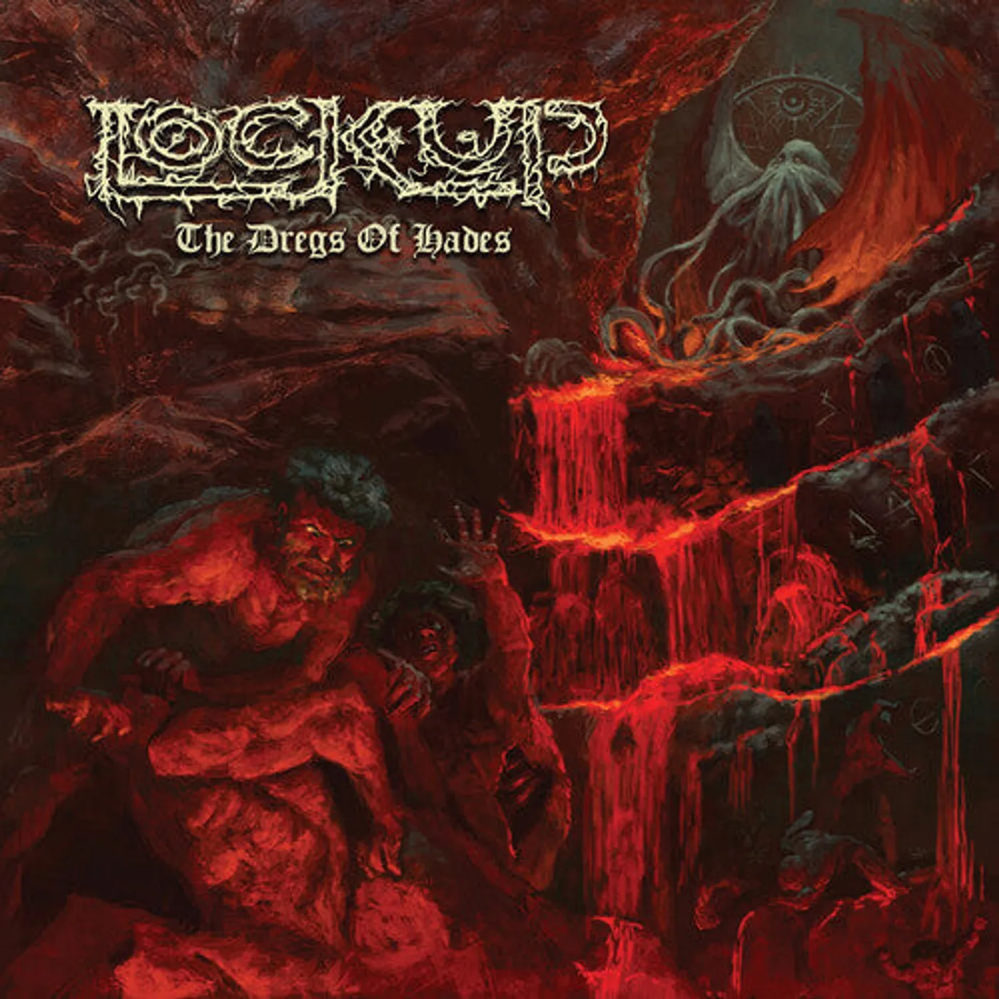 Lock Up LP Vinyl - Dregs Of Hades - Red (Coloured Vinyl) (Ltd) (Red)