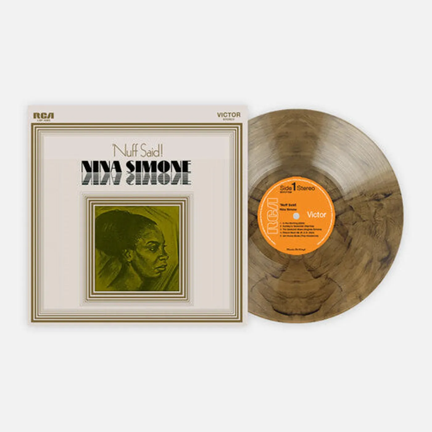 Nina Simone LP Vinyl - Nuff Said (Brwn) (Coloured Vinyl) (Ogv) (Can)