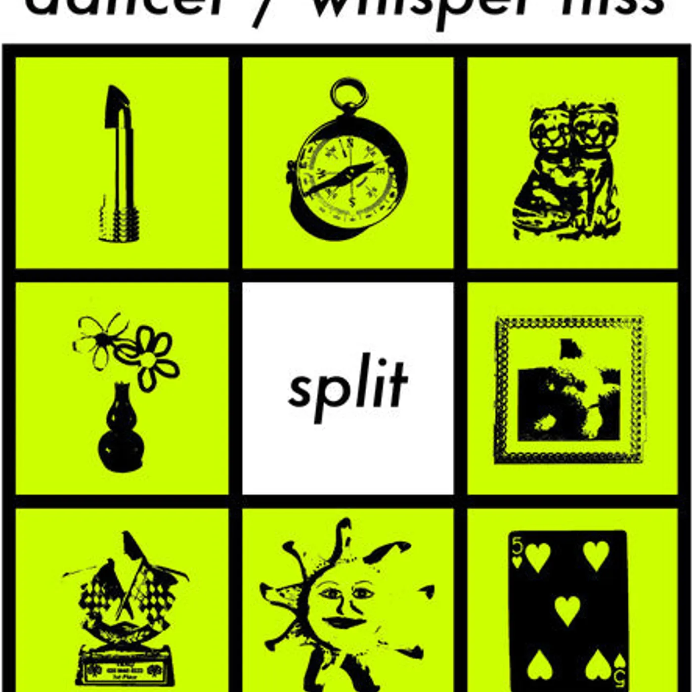 Dancer & Whisper Hiss LP Vinyl - Dancer & Whisper Hiss