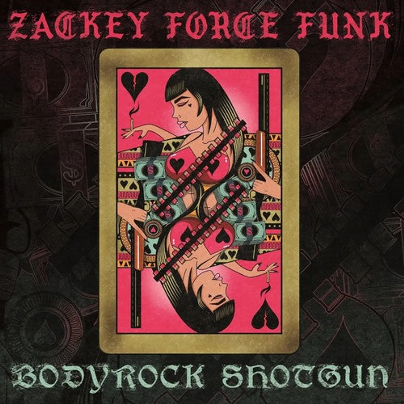 Zackey Force Funk LP Vinyl - Bodyrock Shotgun