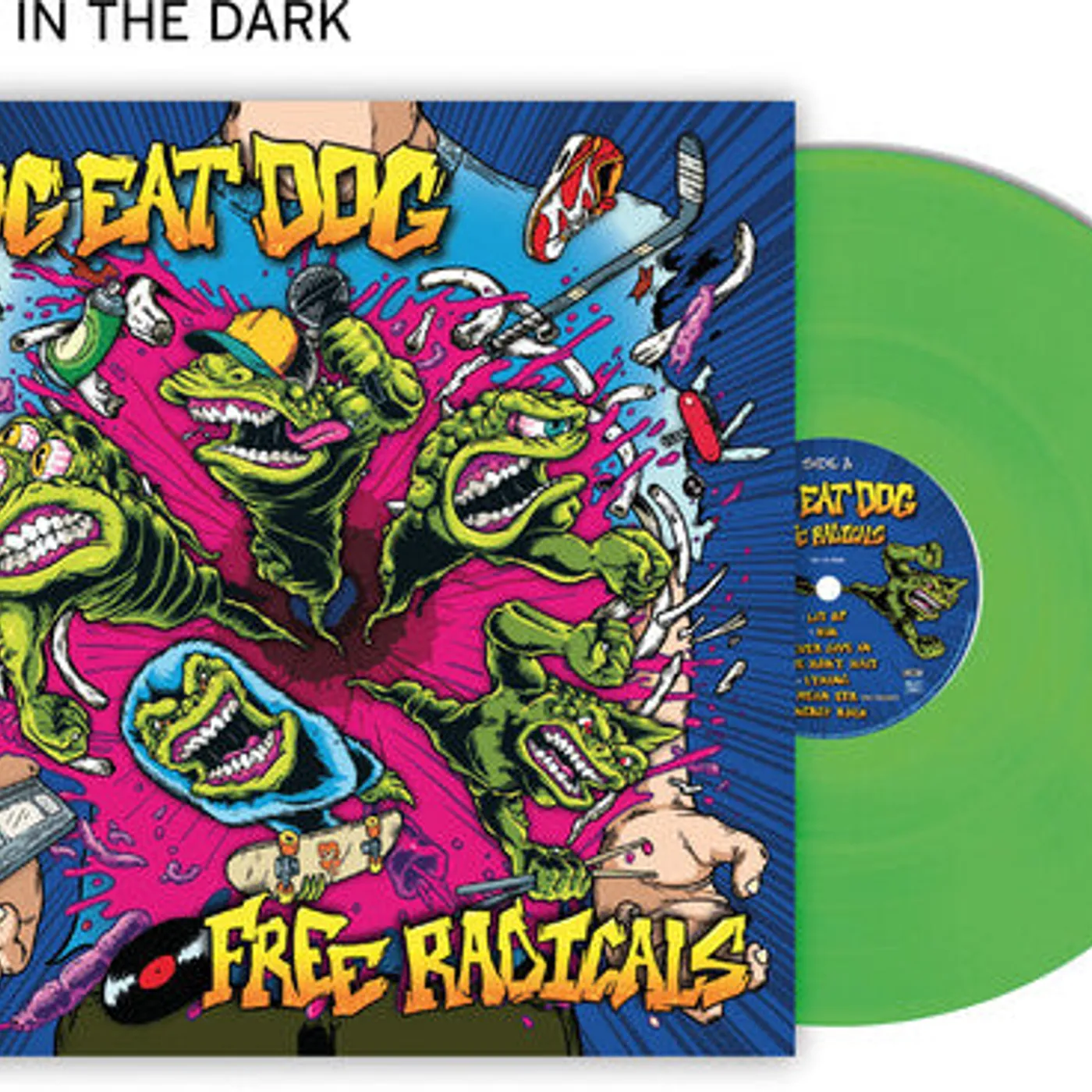Dog Eat Dog LP Vinyl - Free Radicals - Green (Coloured Vinyl) (Grn) (Ltd)