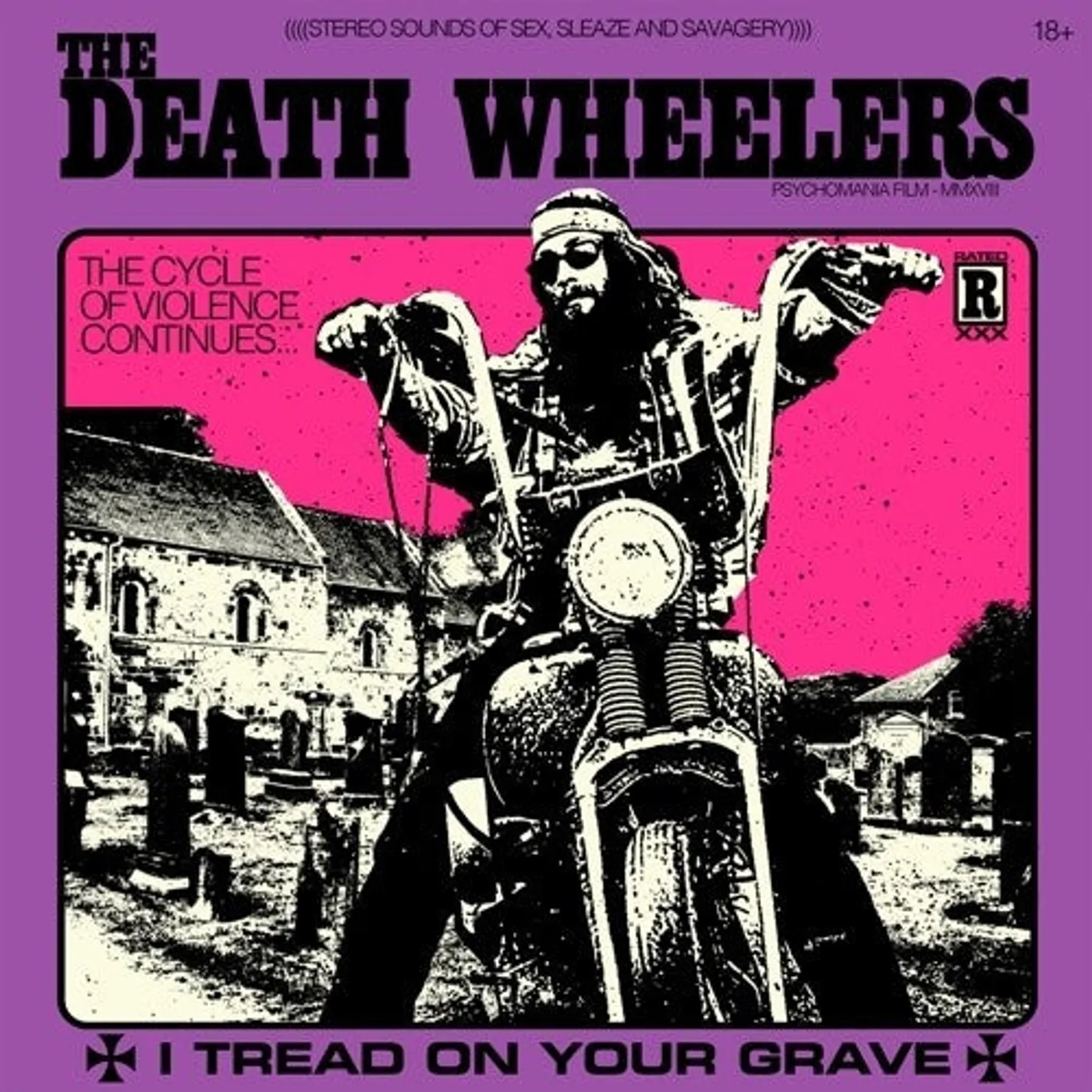 The Death Wheelers LP Vinyl - I Tread On Your Grave