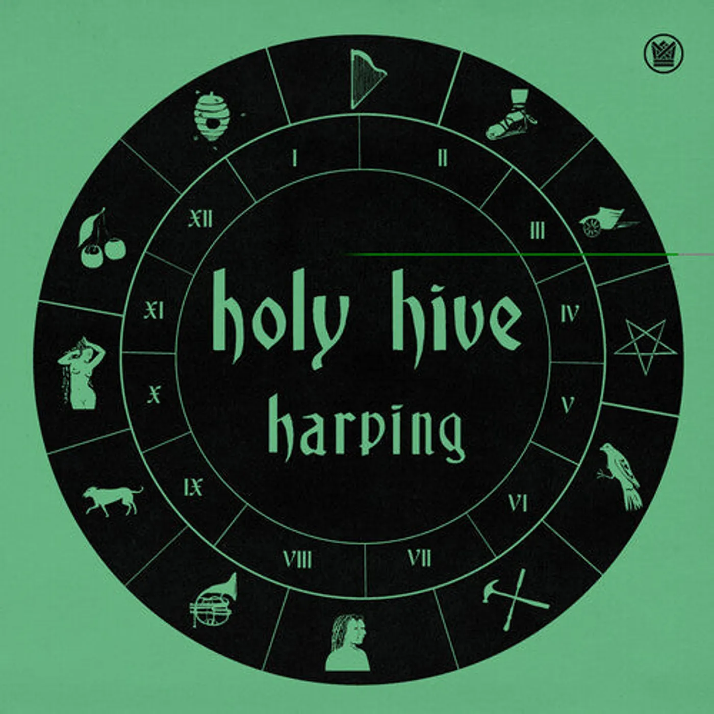 Holy Hive LP Vinyl - Harping - Turquoise (Coloured Vinyl)