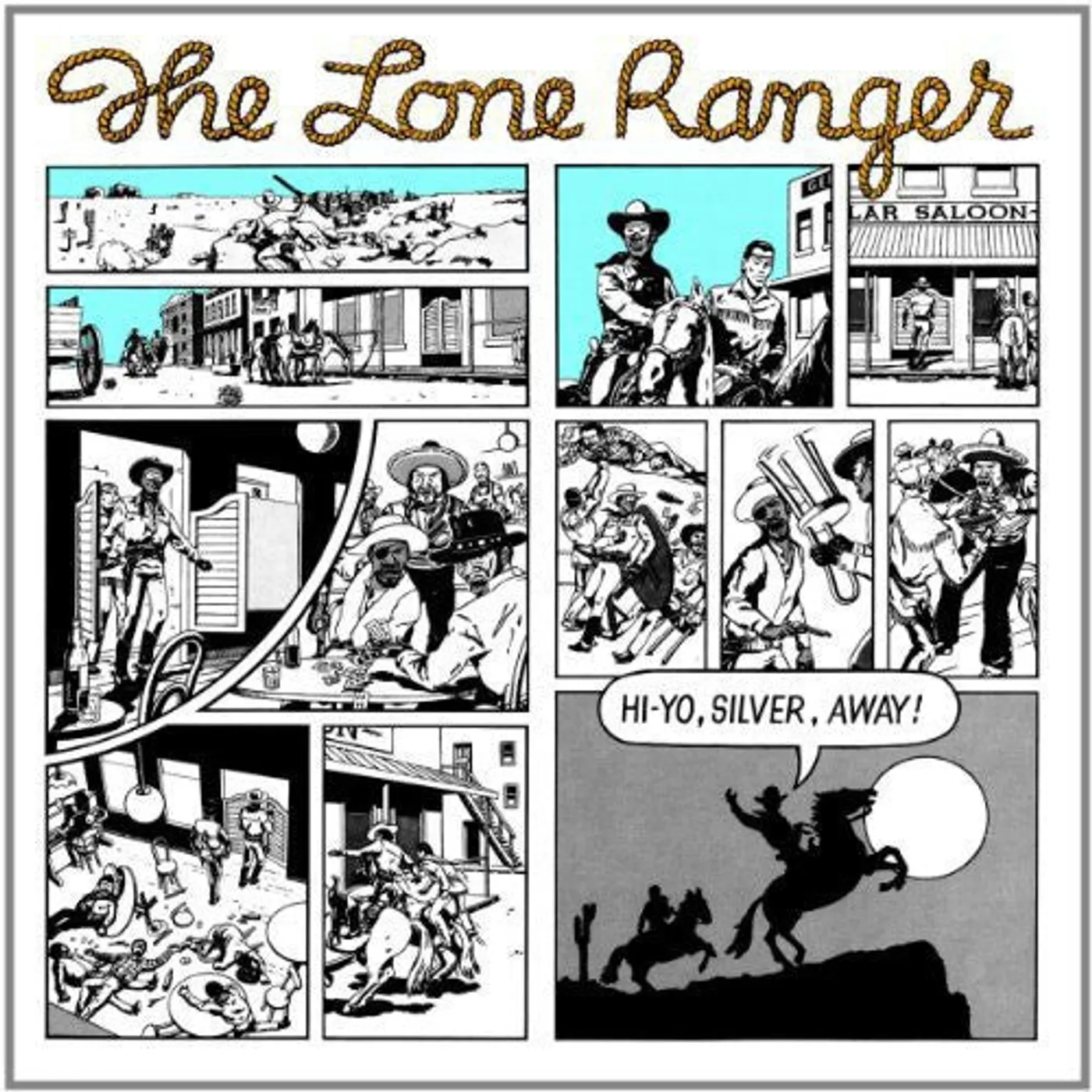 Lone Ranger LP Vinyl - Hi Yo Silver Away