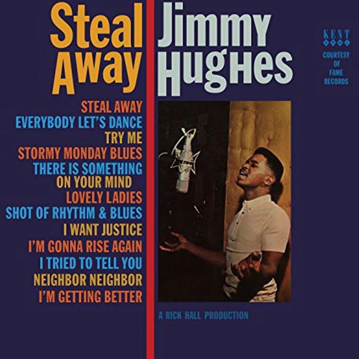 Jimmy Hughes LP Vinyl - Steal Away (Uk)