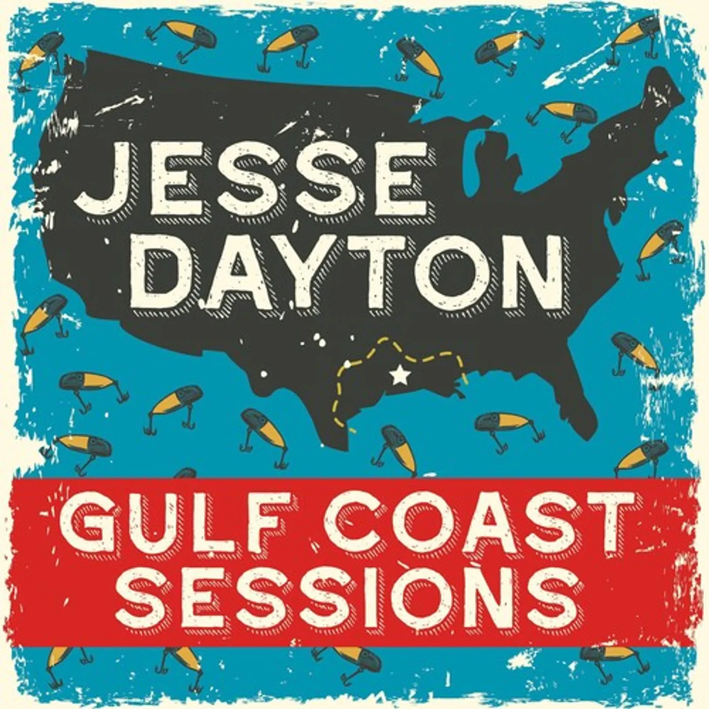 Jesse Dayton LP Vinyl - Gulf Coast Sessions