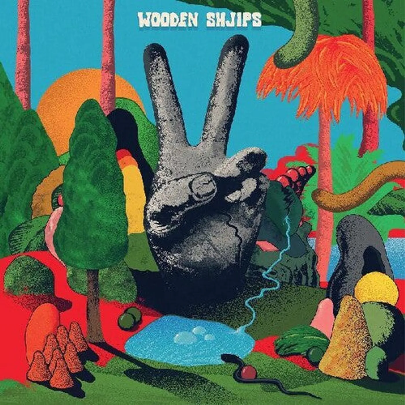 Wooden Shjips LP Vinyl - V. (Cvnl) (Red)
