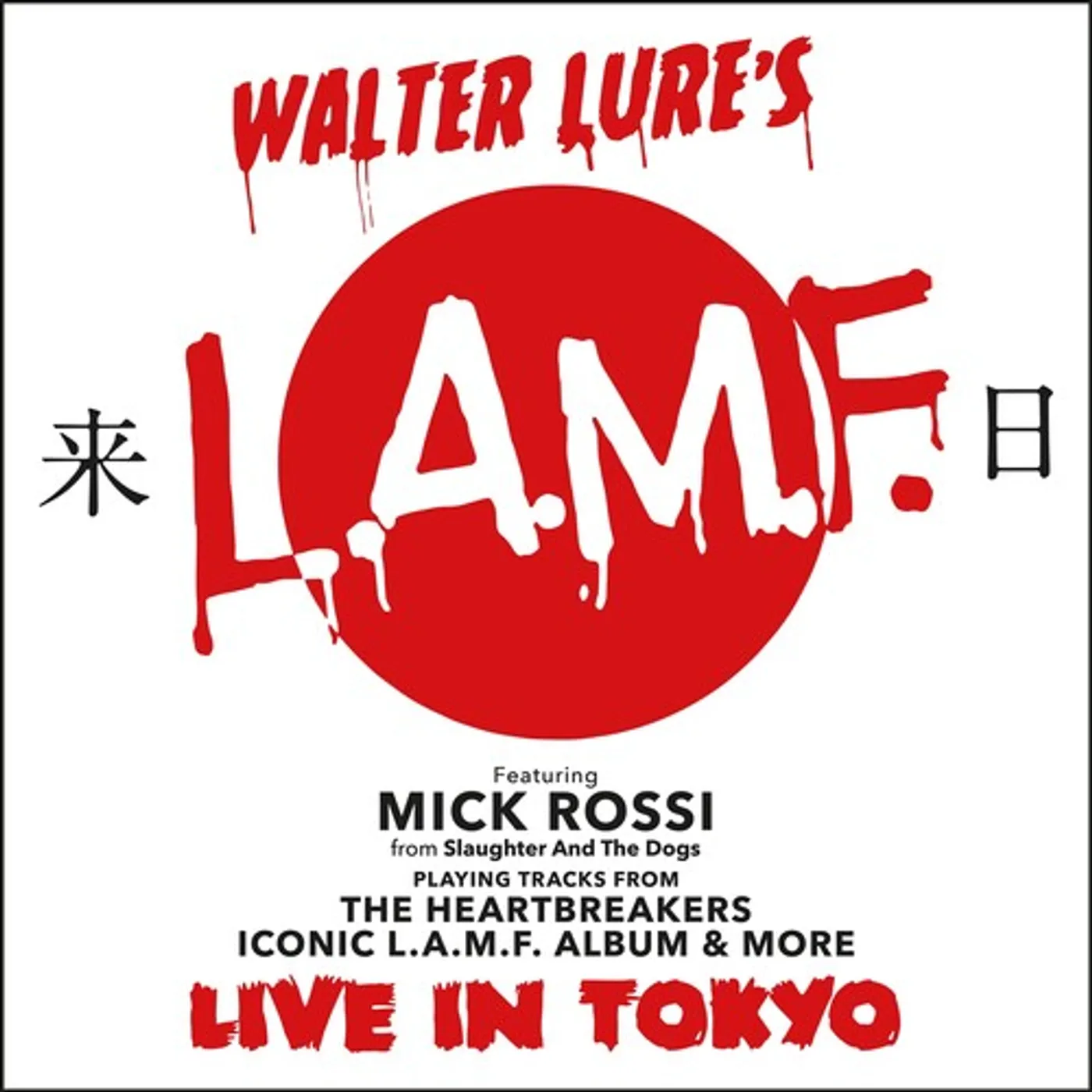 L.A.M.F. LP Vinyl - Live In Tokyo