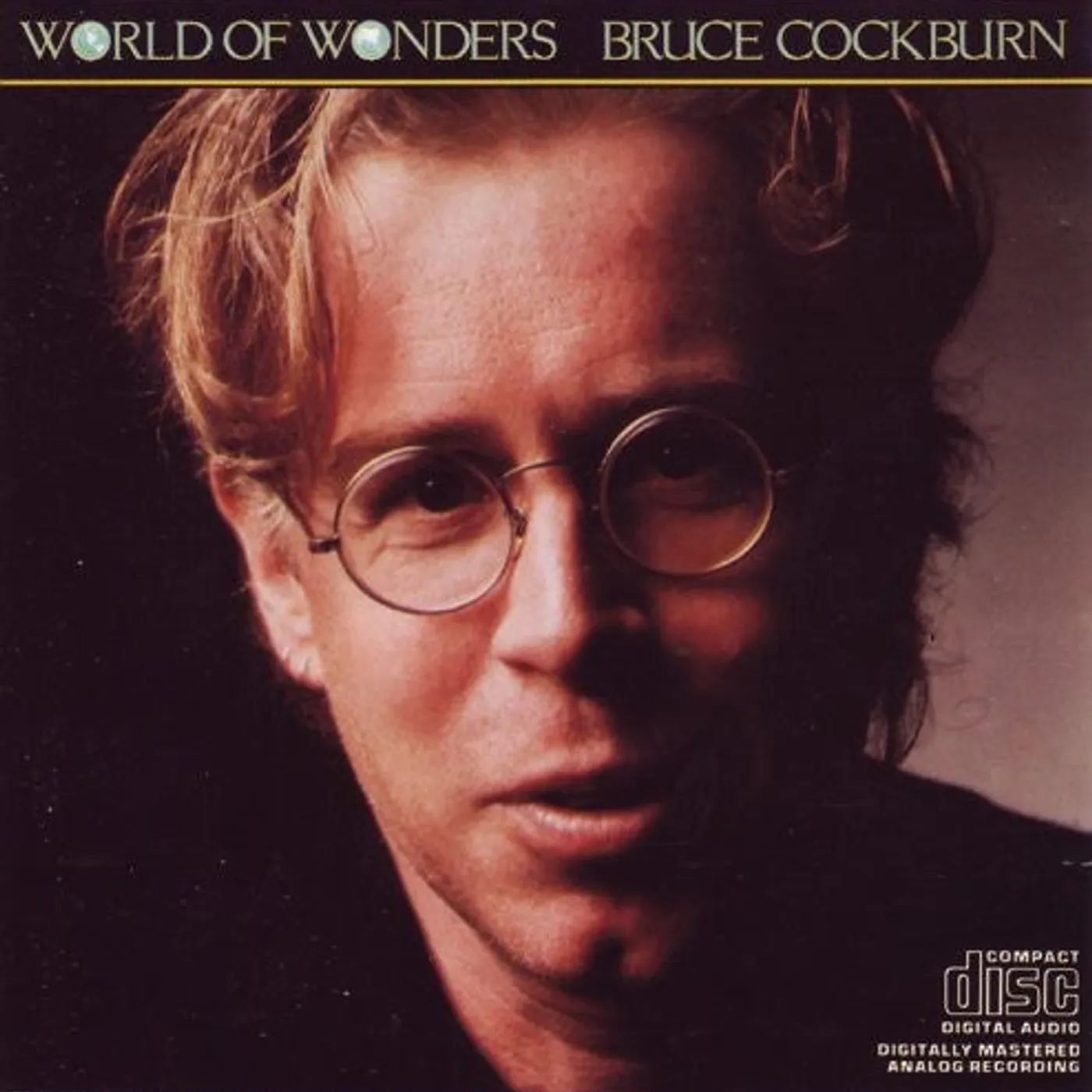 Bruce Cockburn LP Vinyl - World Of Wonders