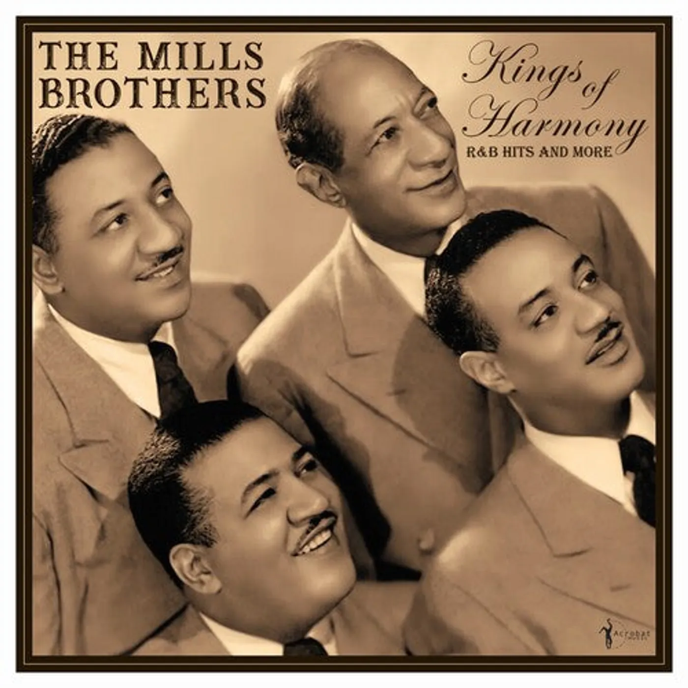 The Mills Brothers LP Vinyl - Kings Of Harmony: R&B Hits And More 1942-52