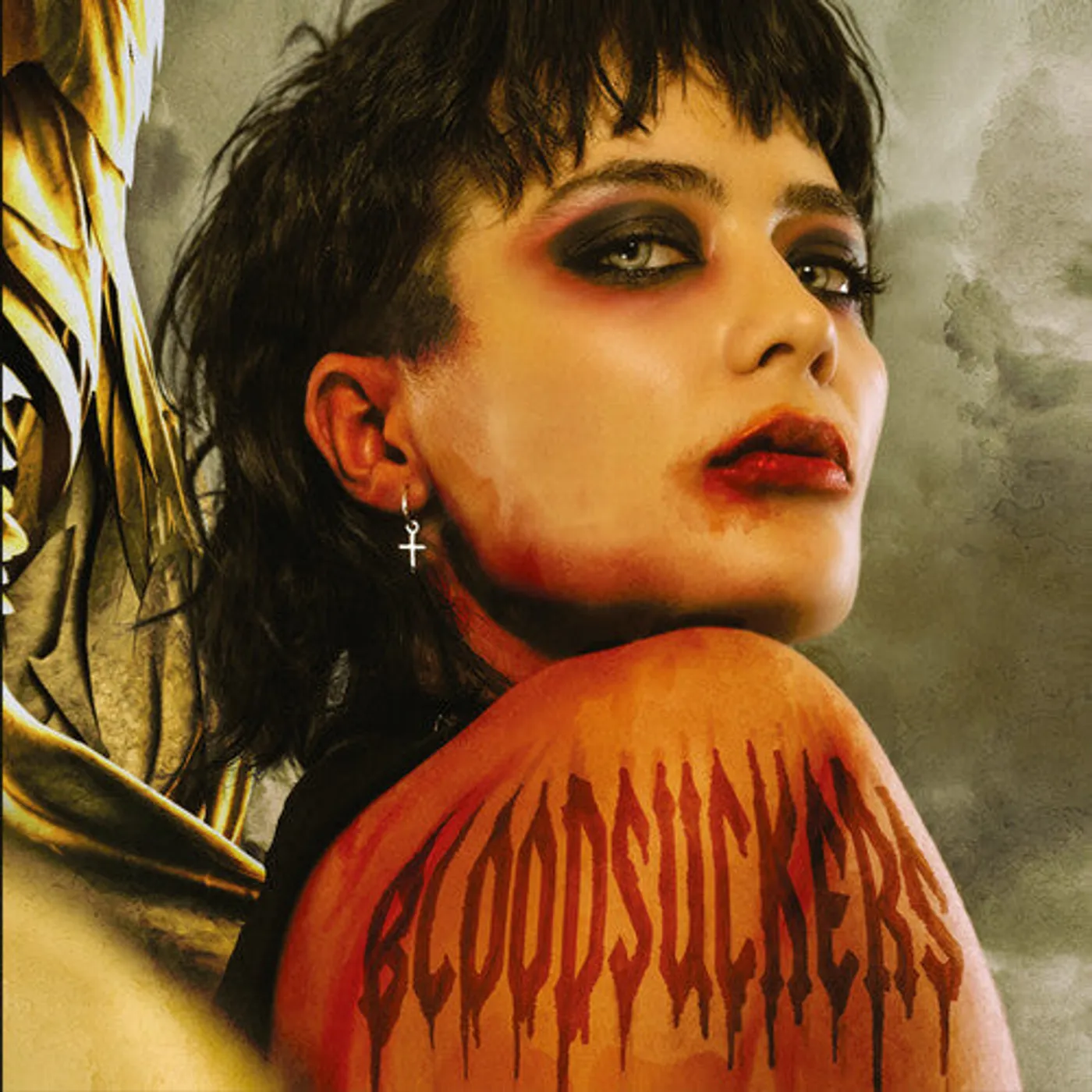 Saint Agnes LP Vinyl - Bloodsuckers - Red Splatter (Coloured Vinyl) (Red)