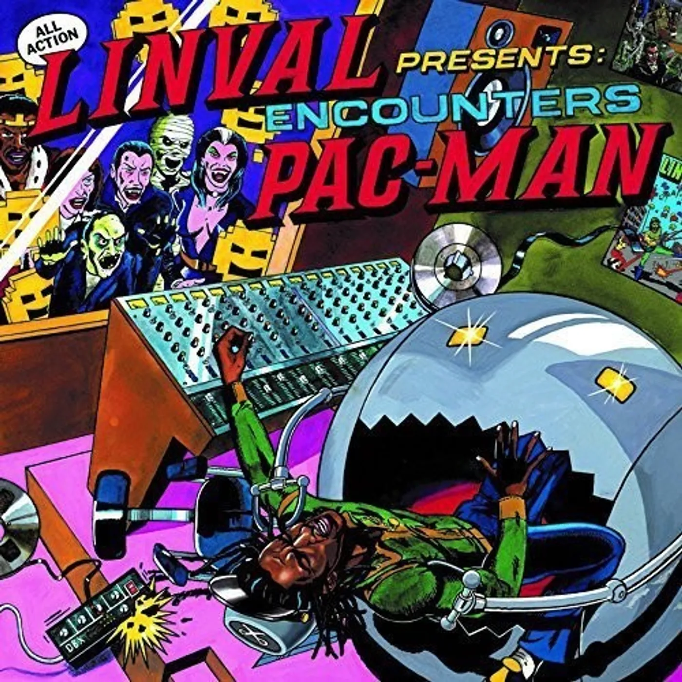Linval Thompson LP Vinyl - Linval Presents: Encounter Pac Man