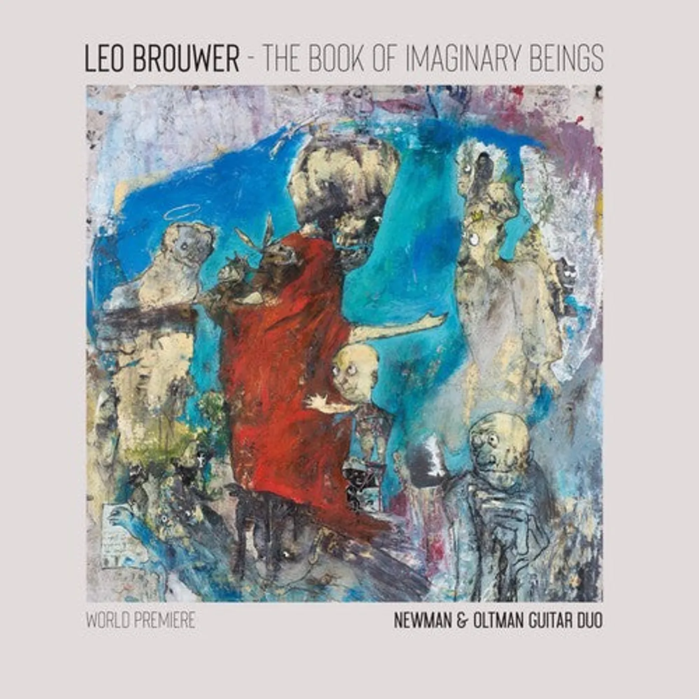 The Newman & Oltman Guitar Duo LP Vinyl - Book Of Imaginary Beings: The Music Of Leo Brouwer