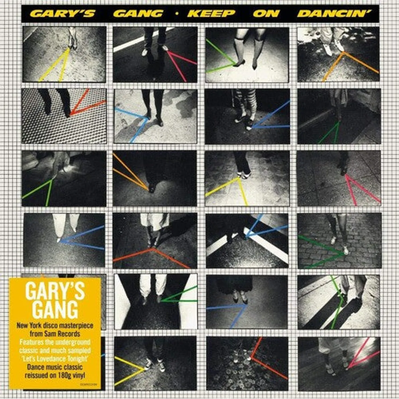 Gary'S Gang LP Vinyl - Keep On Dancing (Uk)