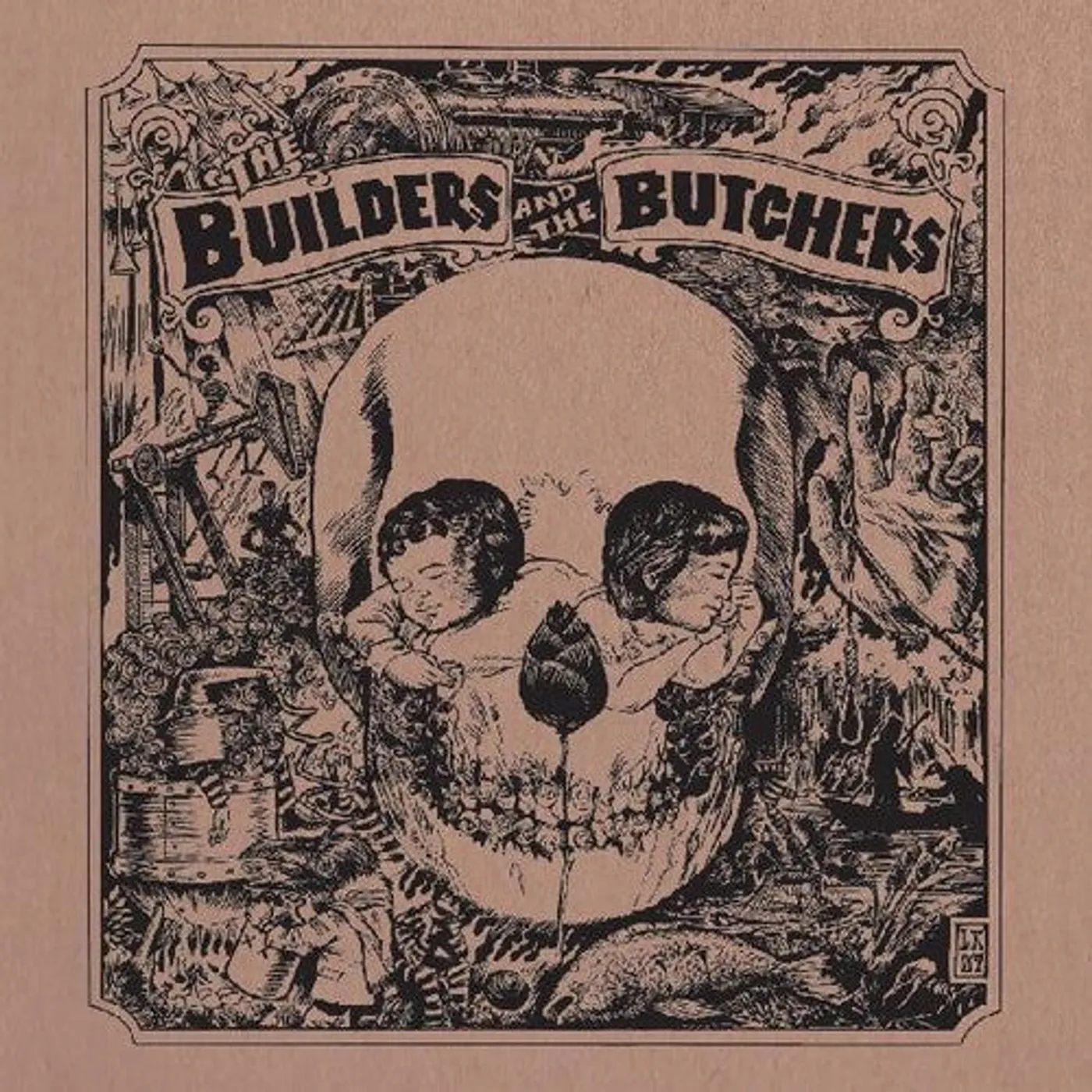 Builders & Butchers LP Vinyl - The Builders and The Butchers (Coloured Vinyl) (Gol)