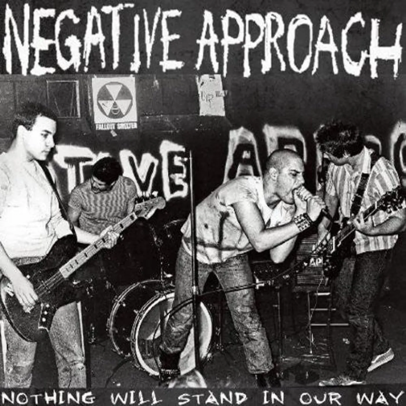 Negative Approach LP Vinyl - Nothing Will Stand In Our Way (Reis)