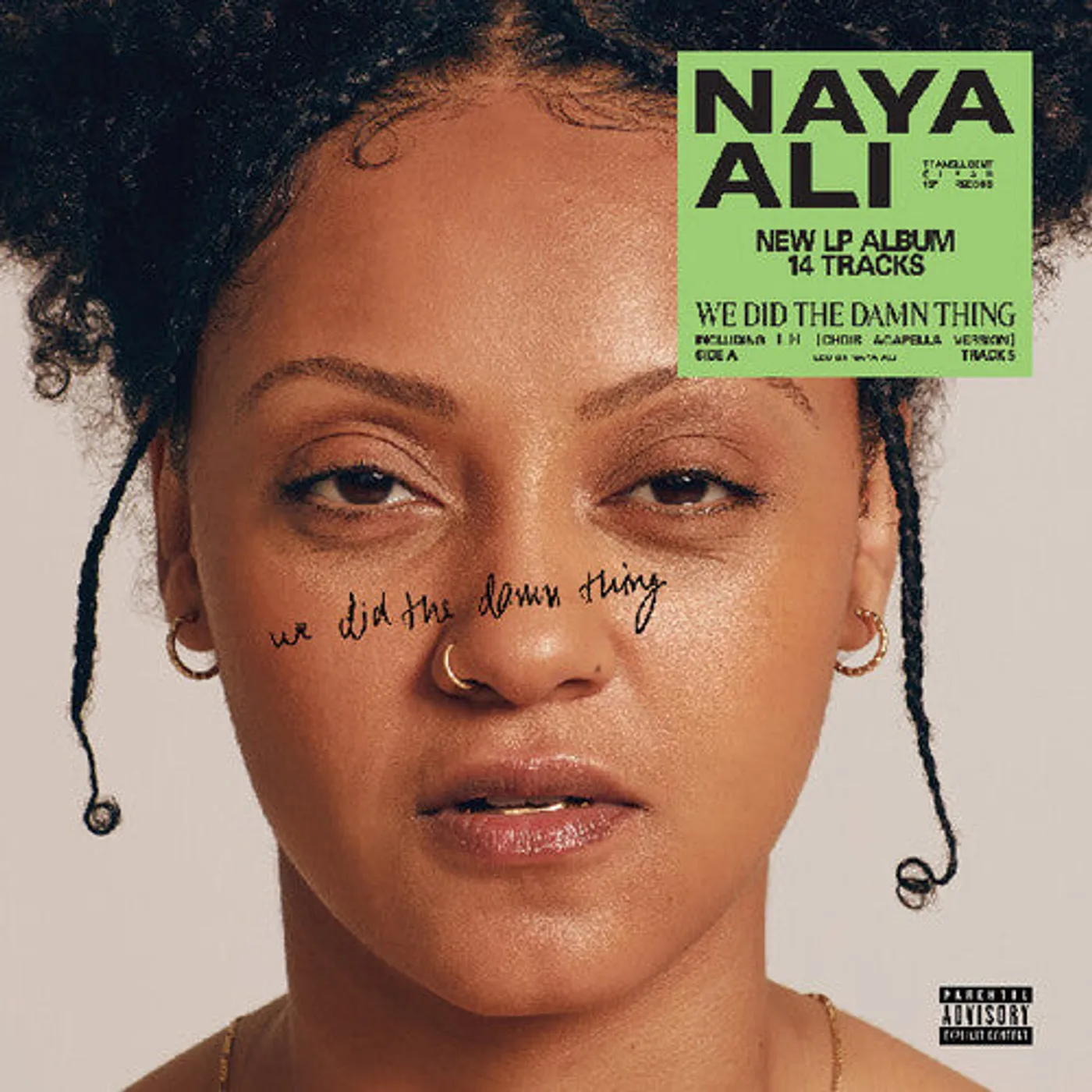 Naya Ali LP Vinyl - We Did The Damn Thing (Cvnl)