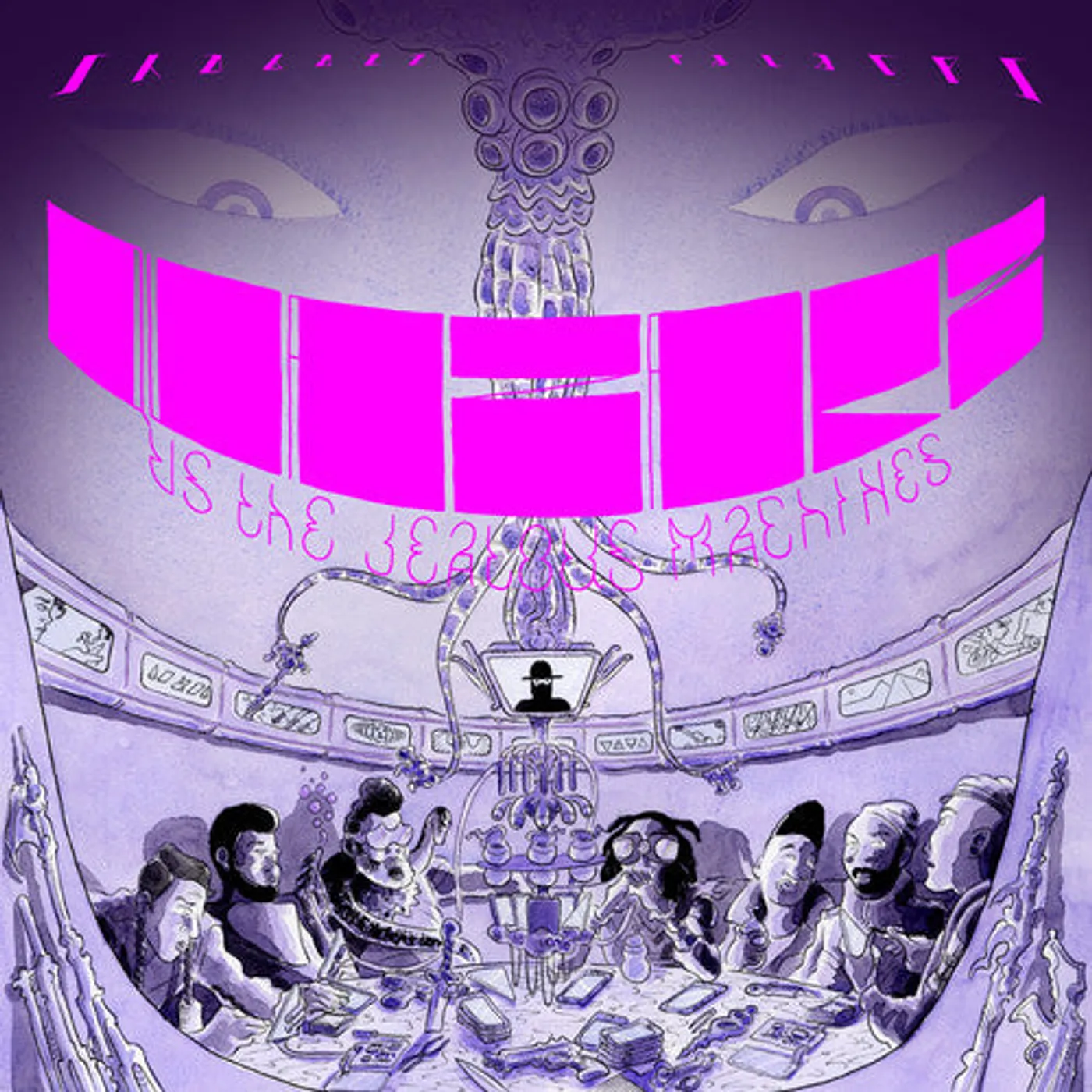 Shabazz Palaces LP Vinyl - Quazarz Vs The Jealous Machines (Dlcd)
