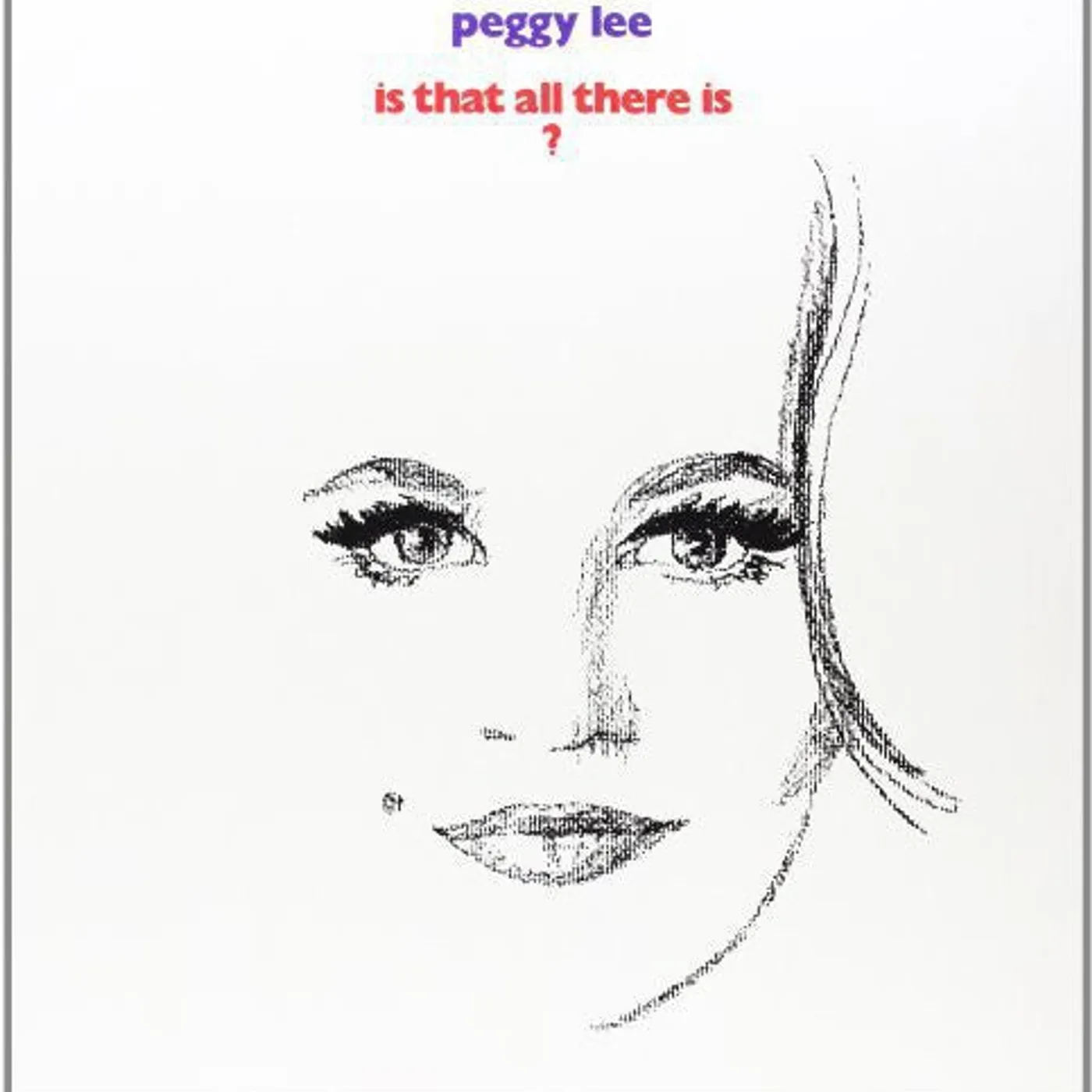 Peggy Lee LP Vinyl - Is That All There Is (Ogv)