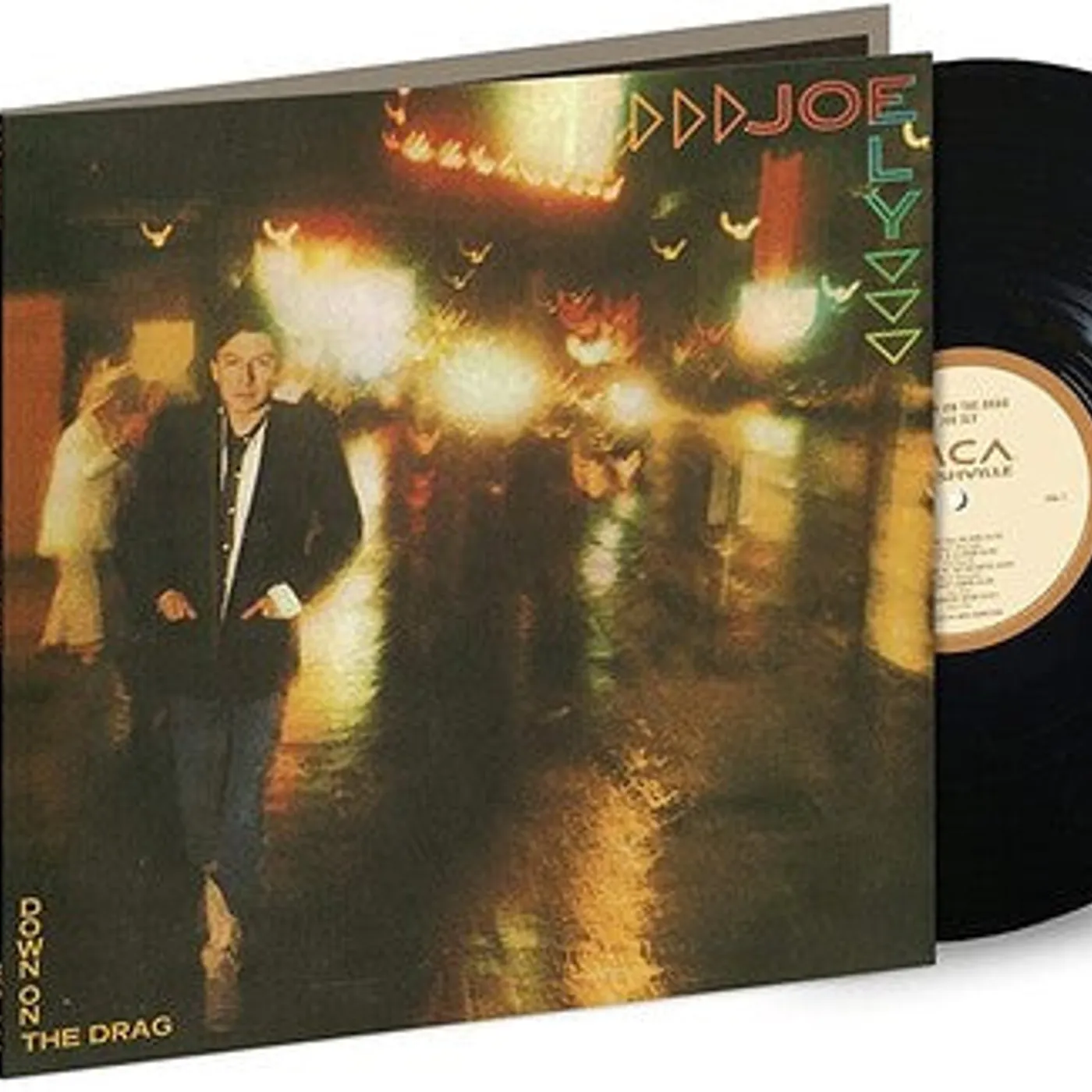 Joe Ely LP Vinyl - Down On The Drag