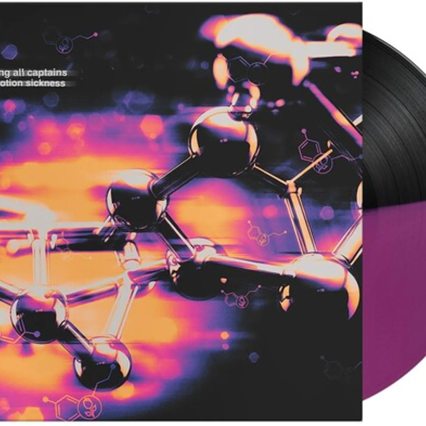 Calling All Captains LP Vinyl - (E)Motion Sickness (Blk) (Coloured Vinyl) (Purp)