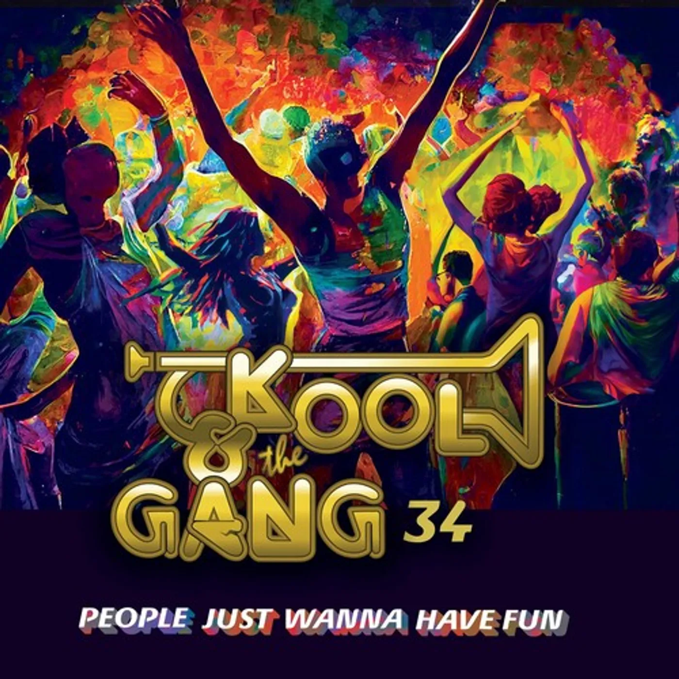 Kool & The Gang LP Vinyl - People Just Wanna Have Fun (Coloured Vinyl)
