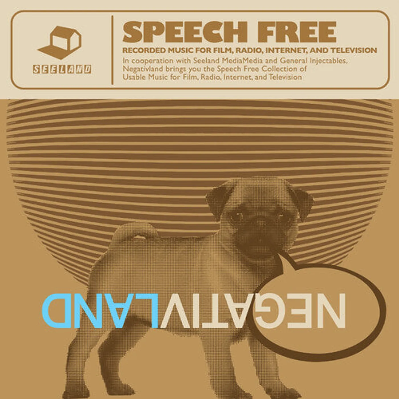 Negativland LP Vinyl - Speech Free: Recorded Music For Film Radio
