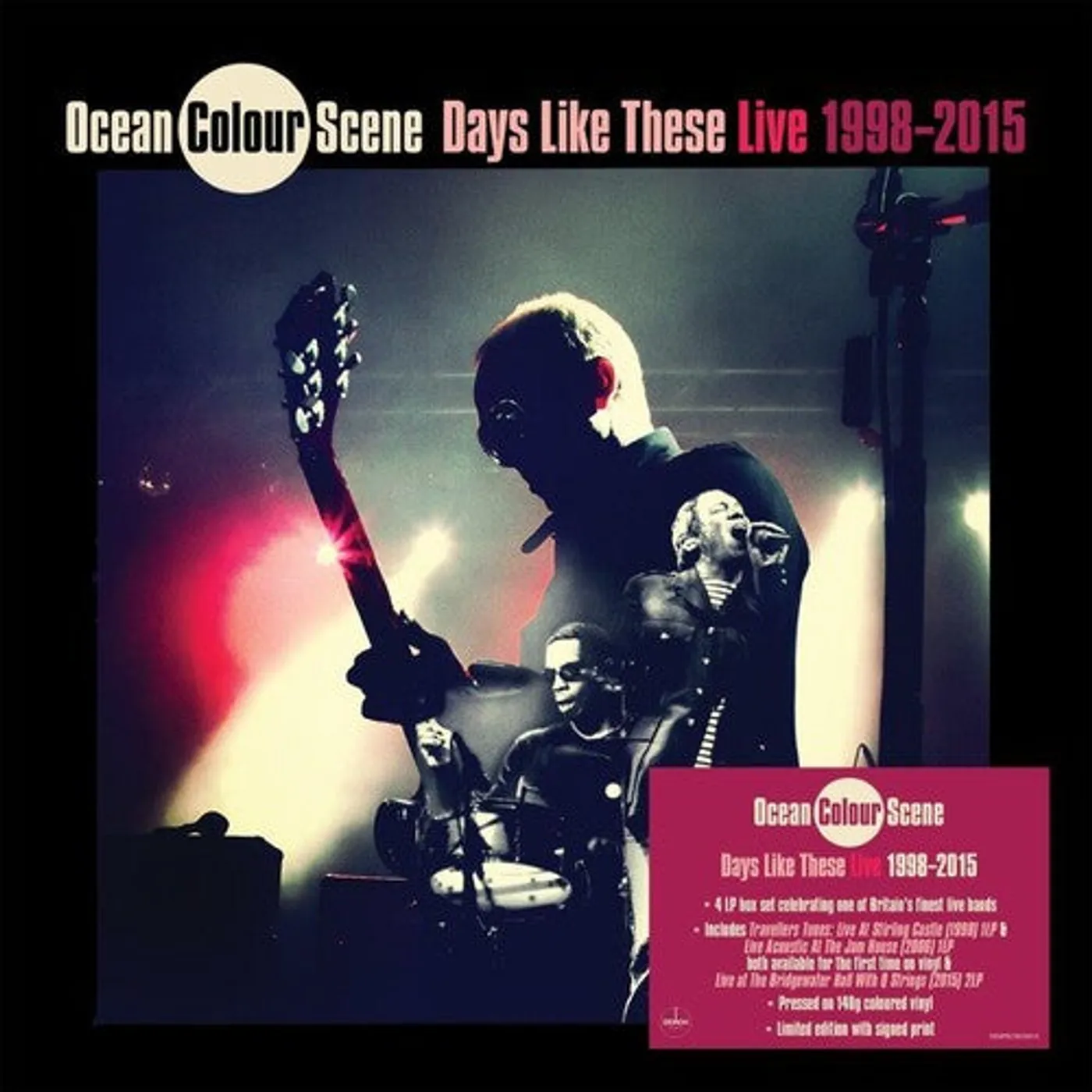 Ocean Colour Scene LP Vinyl - Days Like These: Live 1998-2015 (Box) (Auto) (Uk)
