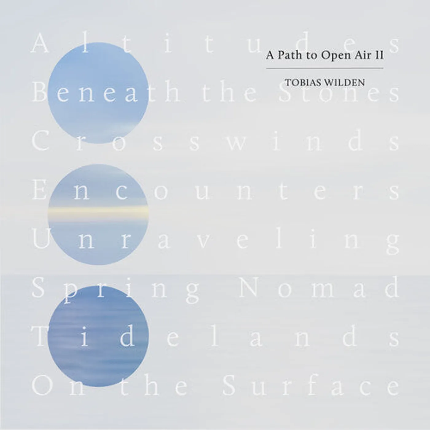 Tobias Wilden LP Vinyl - Path To Open Air Ii