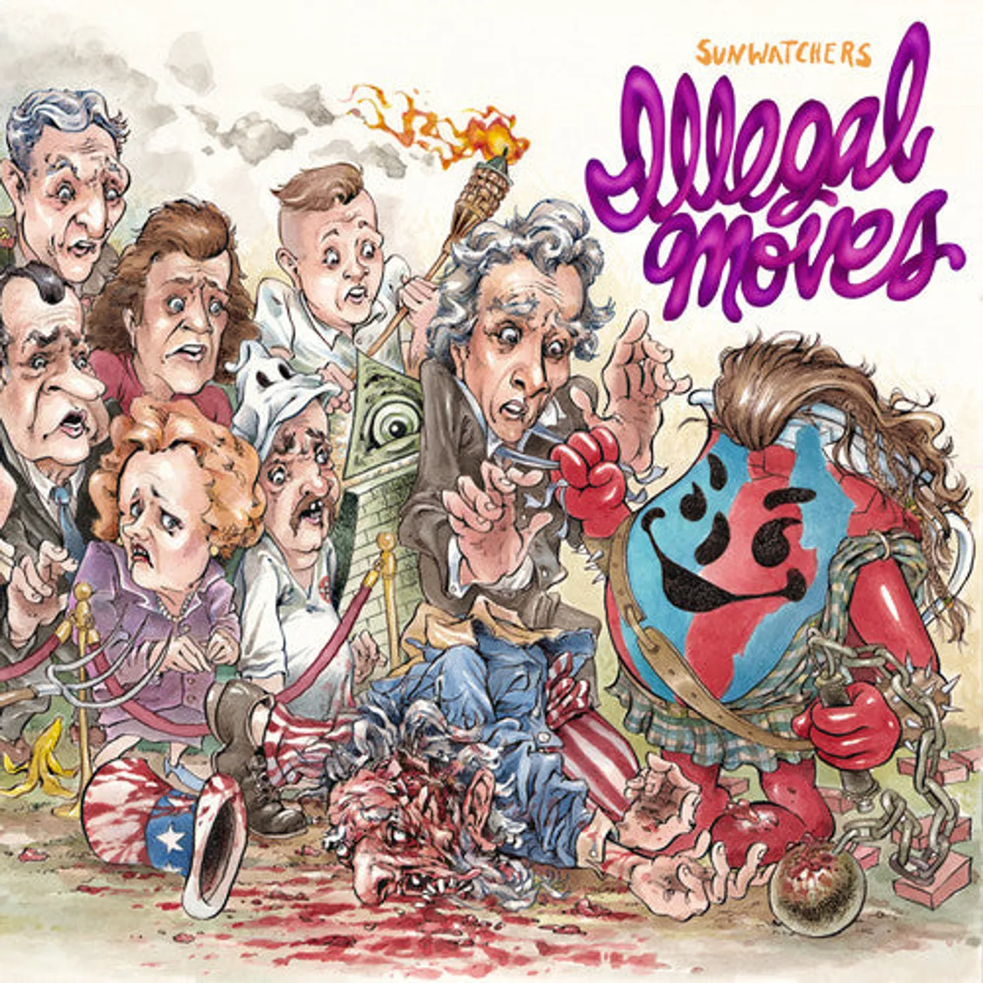 Sunwatchers LP Vinyl - Illegal Moves
