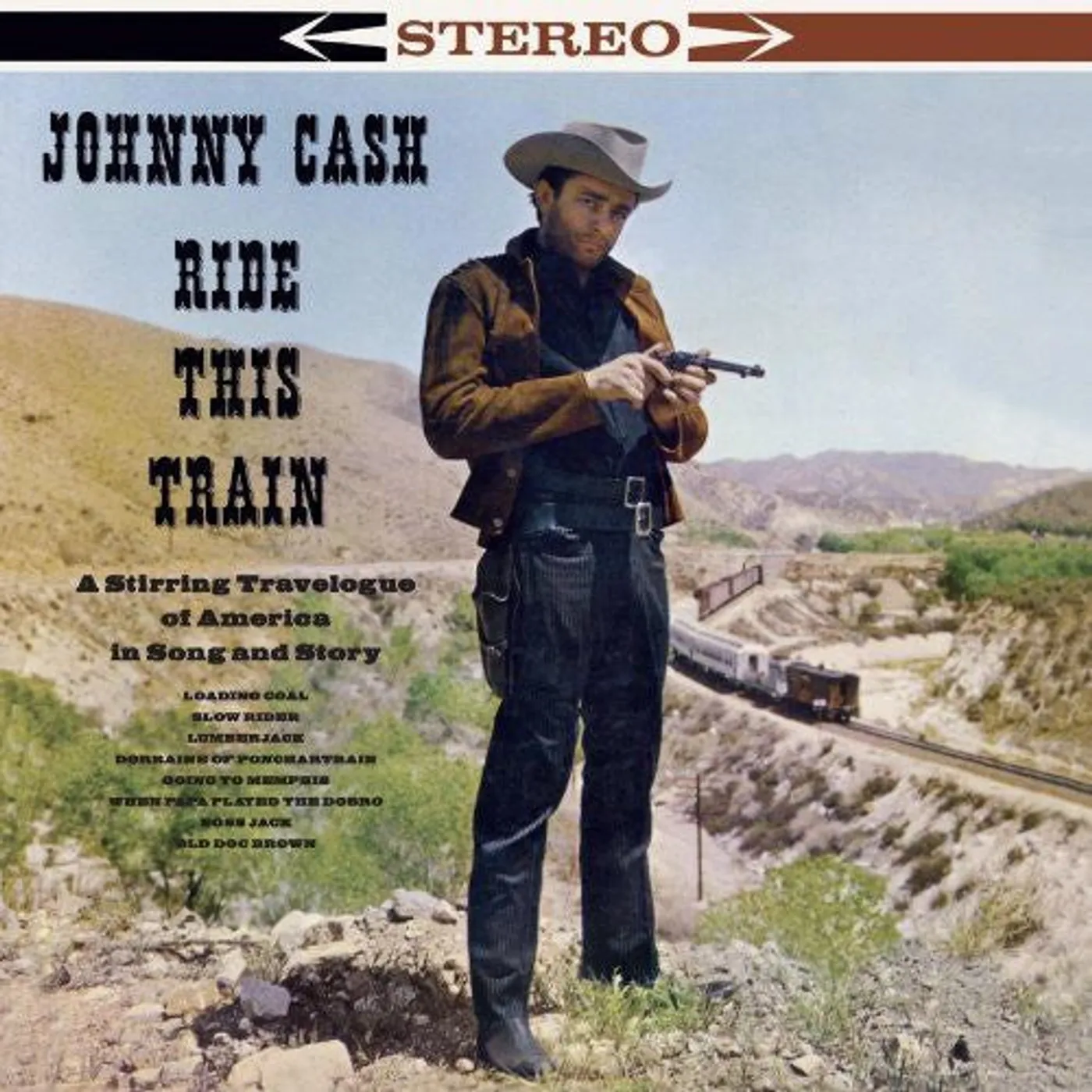 Johnny Cash LP Vinyl - Ride This Train (Spa)