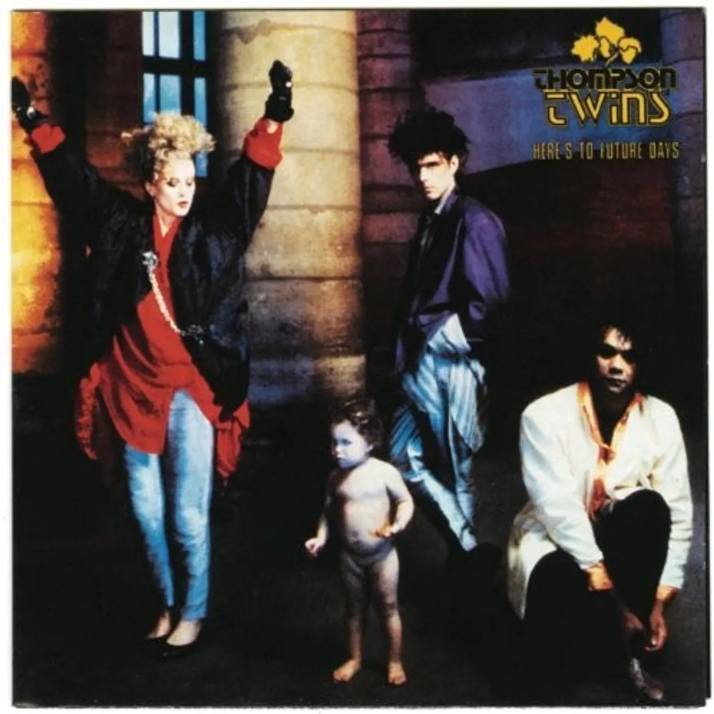 Thompson Twins LP Vinyl - Here'S To Future Days (Uk)