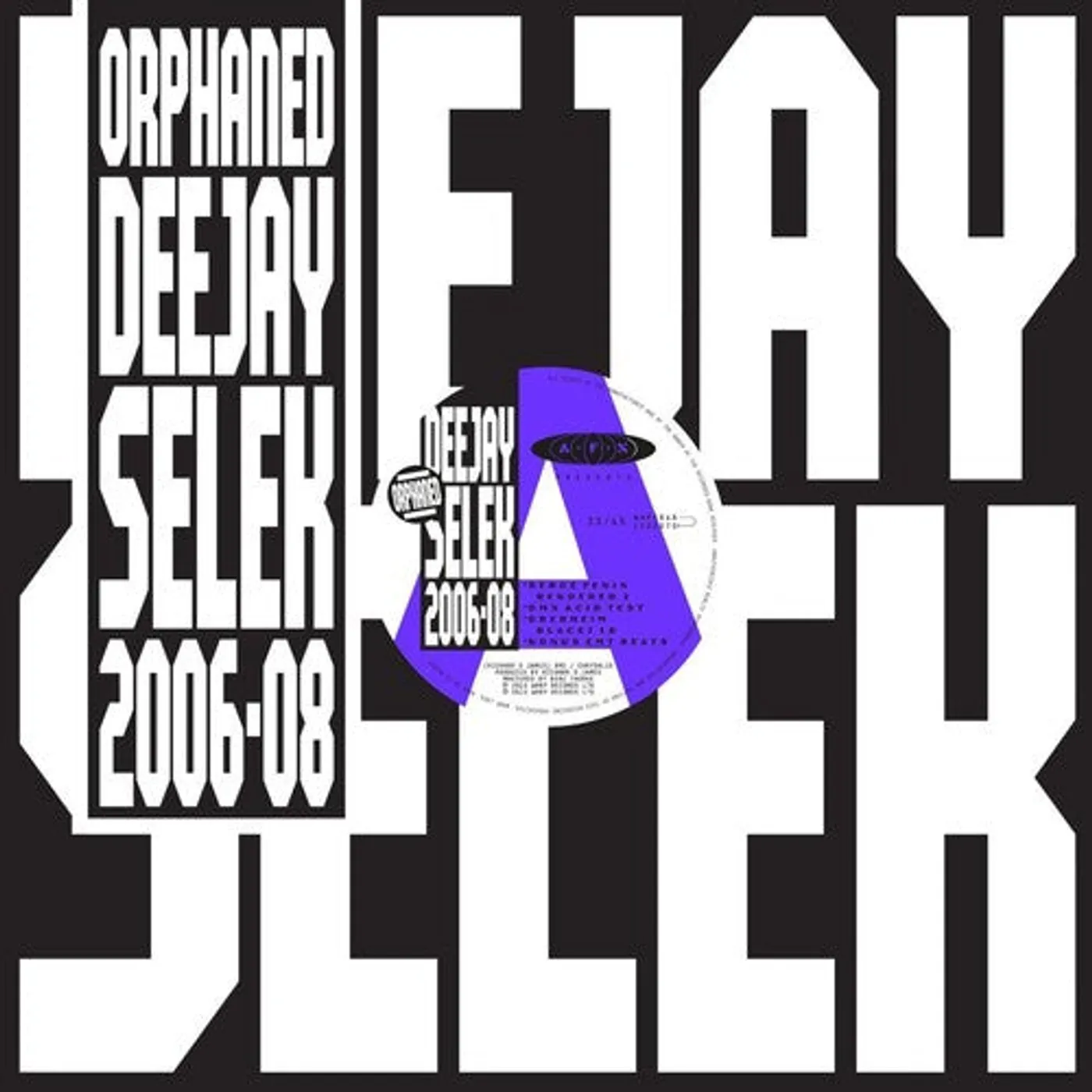 AFK LP Vinyl - Orphaned Deejay Selek 2006-2008 (Dlcd)