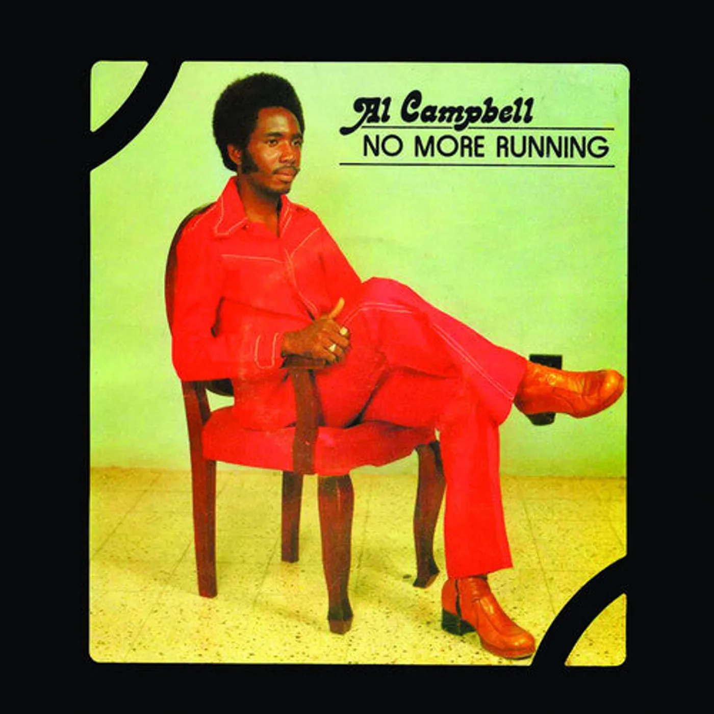Al Campbell LP Vinyl - No More Running (Coloured Vinyl) (Red)