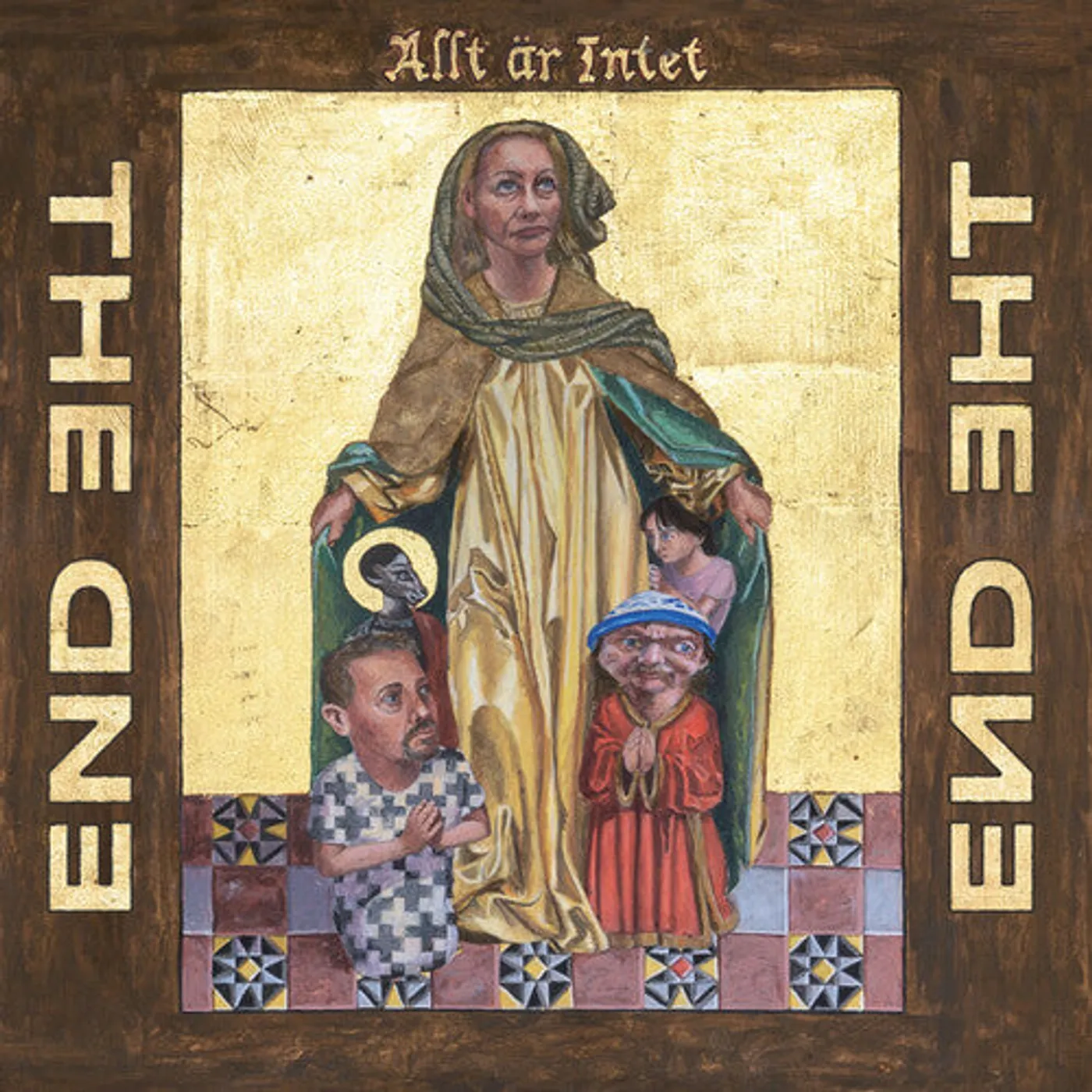 The End LP Vinyl - Allt Ar Intet (Blue Vinyl) (Blue) (Gate Fold)