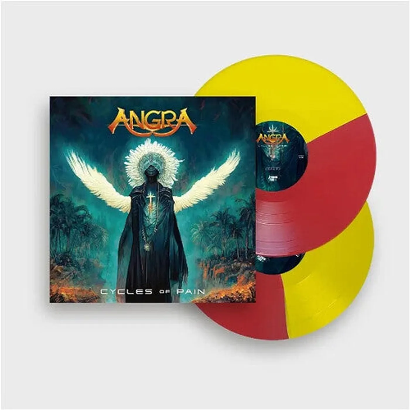 Angra LP Vinyl - Cycles Of Pain (Coloured Vinyl) (Red) (Ylw) (Uk)