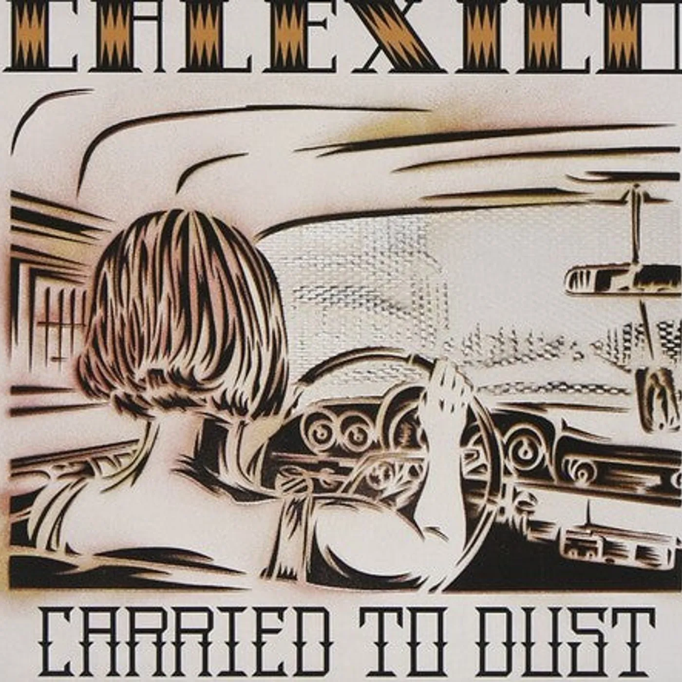 Calexico LP Vinyl - Carried To Dust - Red (Coloured Vinyl) (Red)
